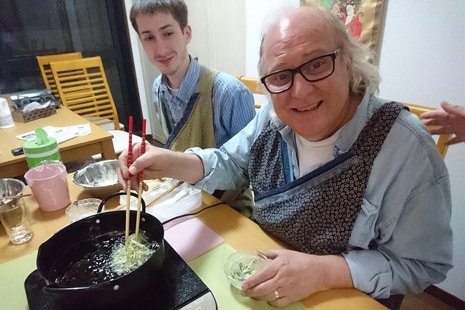 Enjoy artistic TEMPURA Cooking Class - Where It Starts: Meeting Point in Nishi Ward and a Smooth Setup