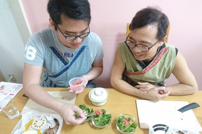 Enjoy artistic TEMPURA Cooking Class - What You Actually Make in 2 Hours: 4 Veggies, 2 Seafood, and Dashi Stock