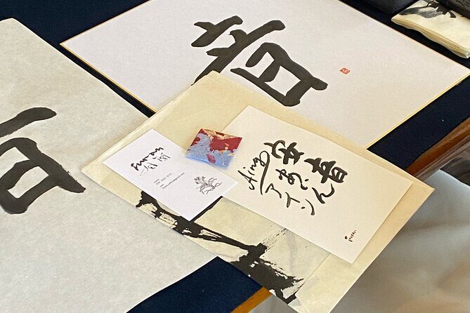 Experience an Authentic Art Form with a Professional Calligrapher - The live demonstration: where wa becomes real