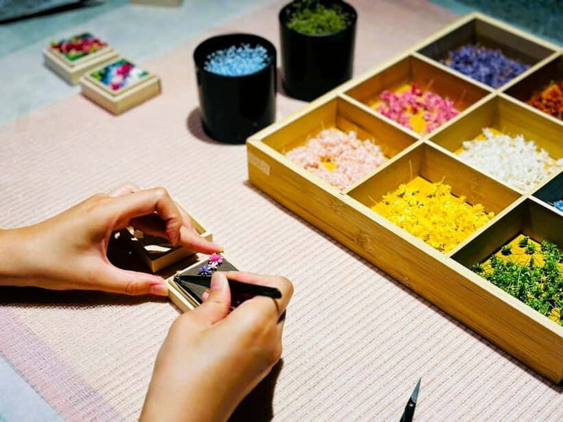 Experience Crafting a Flower-Adorned Mini Japanese Garden - Optional parfait upgrade: a small sweet you can plan for