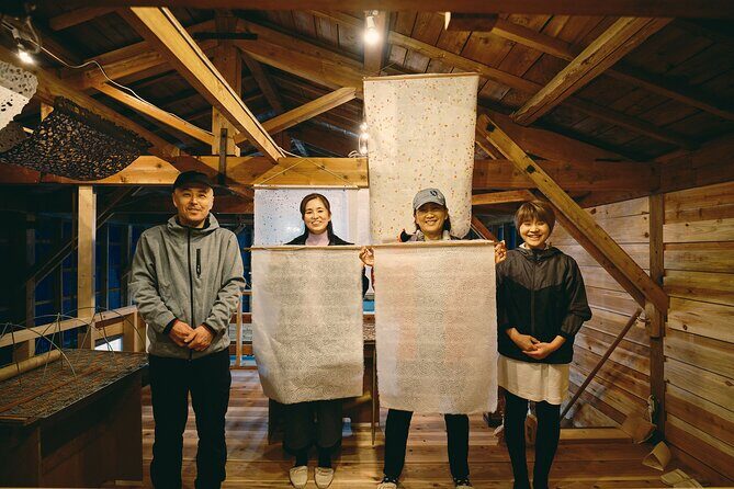 Experience Private Washi Paper Making at Ryozo Washi Paper Mill - Your washi project: making a tapestry-ready piece