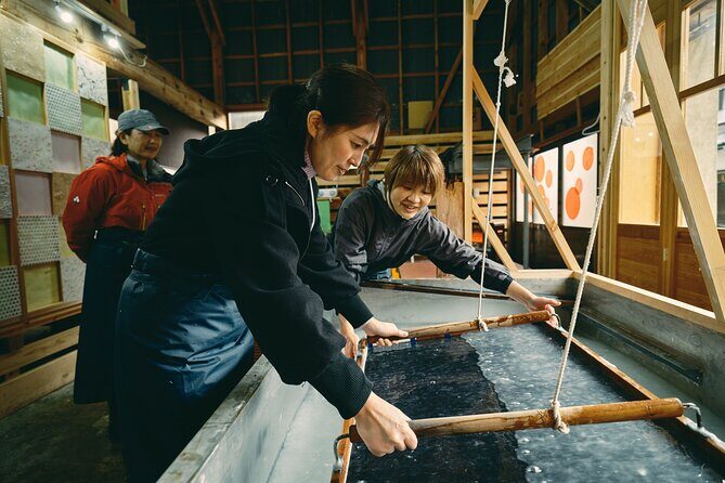 Experience Private Washi Paper Making at Ryozo Washi Paper Mill - Meeting Mr. Yanase and Ms. Yanase face-to-face