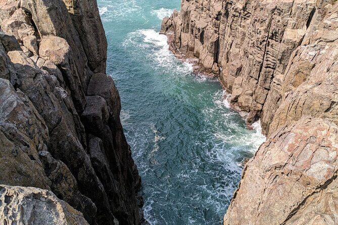 From Kanazawa: Fukui's Stunning Cliffs, Spiritual Island & Port - Echizen Matsushima: Your Coastal Warm-Up Stop