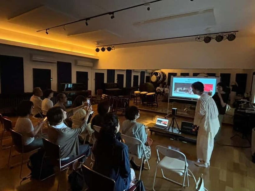 From Kyoto: Japanese Drum Taiko Workshop in Osaka - Learning taiko basics with your instructor’s technique