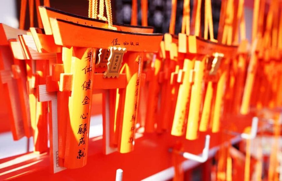 From Osaka: Kyoto, Nara, Fushimi Inari & Arashiyama Day Tour - Kimono Forest lights at Arashiyama Station: a photo stop that works day or night