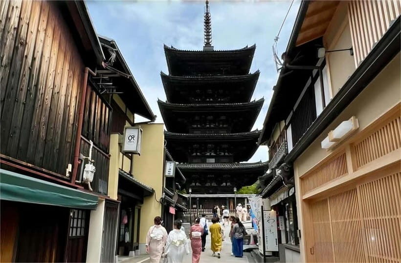 From Osaka: Nara Deer & Kyoto Kiyomizudera Sightseeing Tour - Fushimi Inari Taisha: red torii gates with just enough time