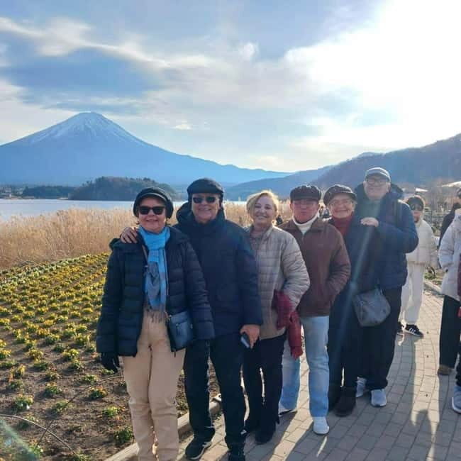 From Tokyo Private Mount Fuji & Hakone Day Trip With Pick Up - Oishi Park: the flower stop that works in every season