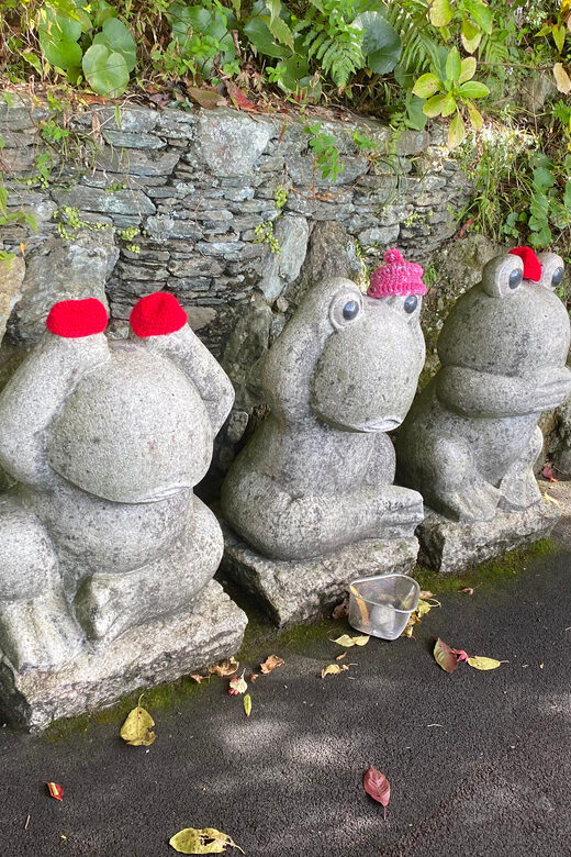 Fukuoka: Nanzoin Temple and Reclining Buddha Guided Tour - The waterfall inside the grounds: a peaceful reset