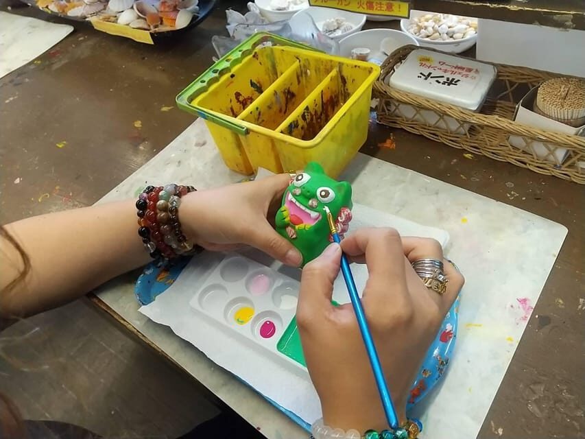 Fukuoka: Okinawa-Style Shisa Amulet Making Workshop - One hour of shisa amulet making, from cultural intro to take-home art