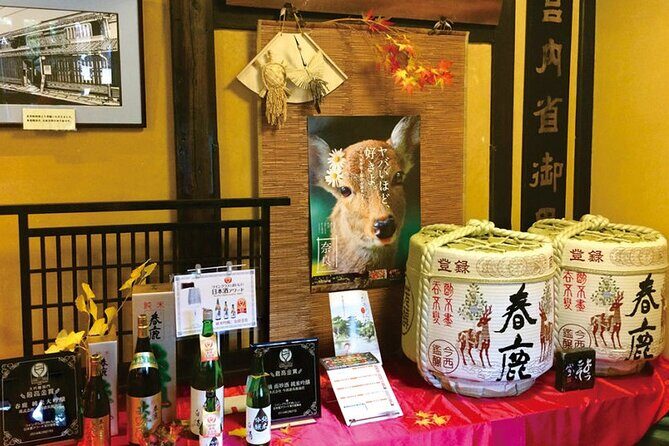 Full Day Guided Tour to Nara from Osaka by Van - Harushika sake tasting: the practical, fun finale