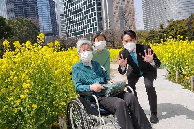 Full Day Private Tokyo Tour for Wheelchair Users - Ginza, the Imperial Palace area, and the National Diet: big icons, easier pacing