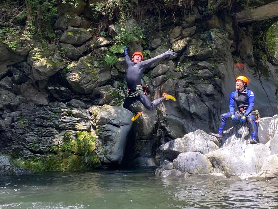 Fun Canyoning Activity at the bottom of Mt. Fuji - How the Meeting Works and What Happens Before You Enter
