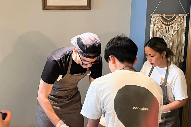 Giant Sushi Cooking Class: Make a 1.5m Sushi Roll in Tokyo - Hand-painted plates and the onsite shop option