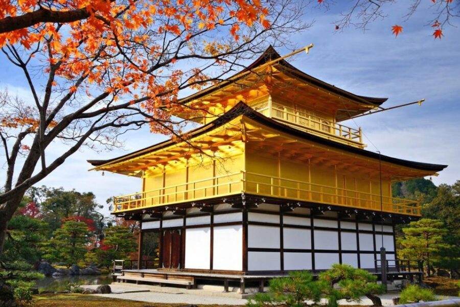Golden Pavilion, Nijo Castle, & Nishiki Market Half day tour - Kinkaku-ji (Golden Pavilion): Why Gold Leaf Meant Power