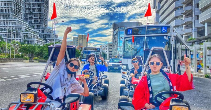 Gorilla Kart Tour-Plenty of Time Slots|Many Great Views - Start in Kumoji: your safety briefing and first turns