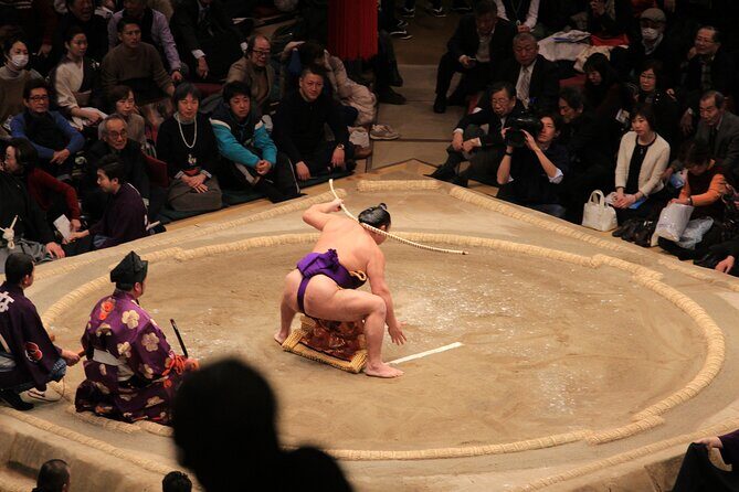 Grand Sumo Tournament Tour w/an English Guide ,Tokyo January 2026 - Inside Kokugikan: reserved chair seating and match-day rhythm