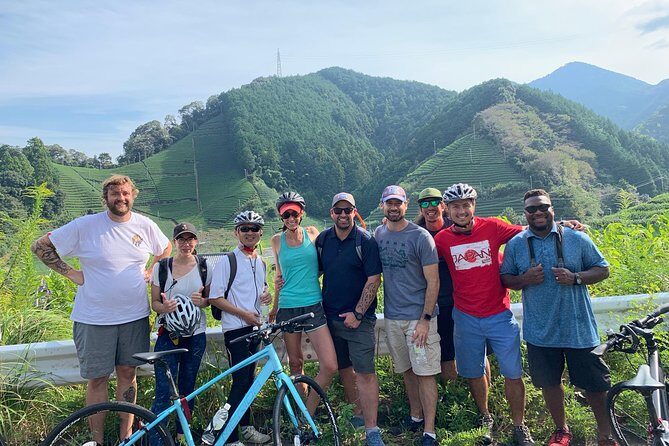 Guided Bike Tour to a Green Tea Farm in Shizuoka (not e-bikes) - The ride through Sengen Shrine and Abekawa River keeps it local