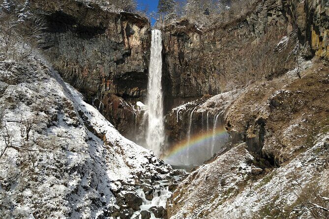 Guided Private Nikko Tour GREEN NUMBER PLATES - Kegon Falls: Big Water, Big Atmosphere