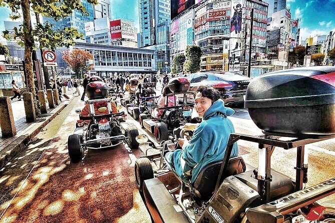 Guided Tokyo Go-Kart Tour: Tokyo Tower to Shibuya Crossing - Meeting at Monkey Adventure Kart Shinagawa: what the start feels like