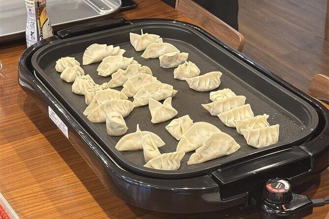 Gyoza Making from Scratch- Tokyo Ultimate Cooking Class - Folding practice: learning the shape that helps the bite