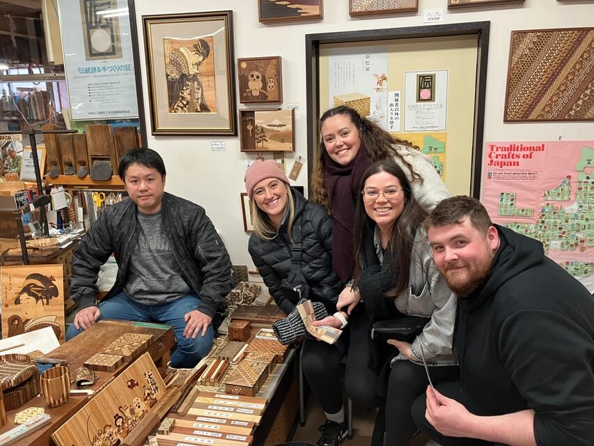 Hakone: Day Tour to View Mt Fuji & Wooden Culture Experience - The yosegi-zaiku workshop: how wooden marquetry becomes a secret box