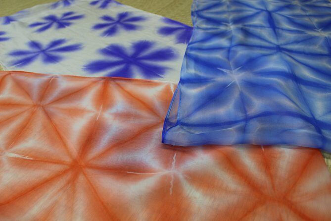 Hanakoushi cotton Scarf Class - Where this Kyoto shibori class fits in your day