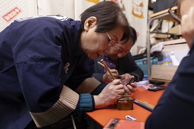 Hand-carved stamps made with craftsmen in Asakusa, Tokyo - The Craft Process: Turning Wood Twigs into a Working Seal