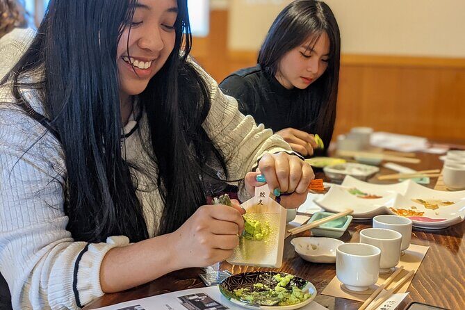 Handmade Soba Making & Fresh Wasabi Lunch - Stage Two: Fresh Wasabi Grating and Tasting in Real Life