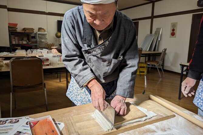 Handmade Soba Making & Fresh Wasabi Lunch - Stage One: Handmade Soba Noodle Making Like a Local Apprentice