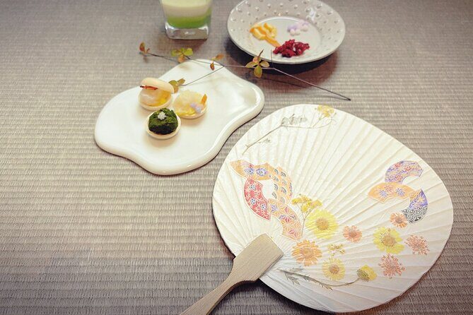 Hands-On Japanese Craft in Tokyo with Mochi Wagashi & Matcha - Designing your uchiwa fan: pressed flowers, origami accents, and a set finish