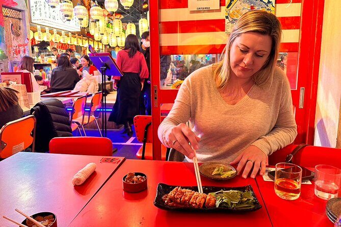 Hidden Bites of Shinjuku A Foodie Walk Tour With A Local Expert - Golden Gai: tiny alley streets and the start of your tastings