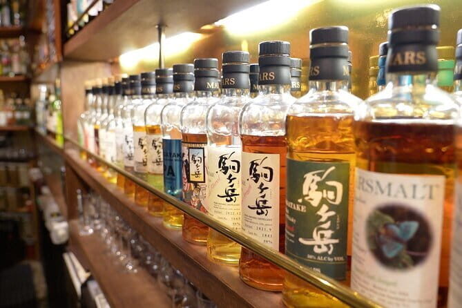 Hidden Gem Food & Whiskey Night Tour near Roppongi - Azabujuban at night: the smarter food-and-drink base