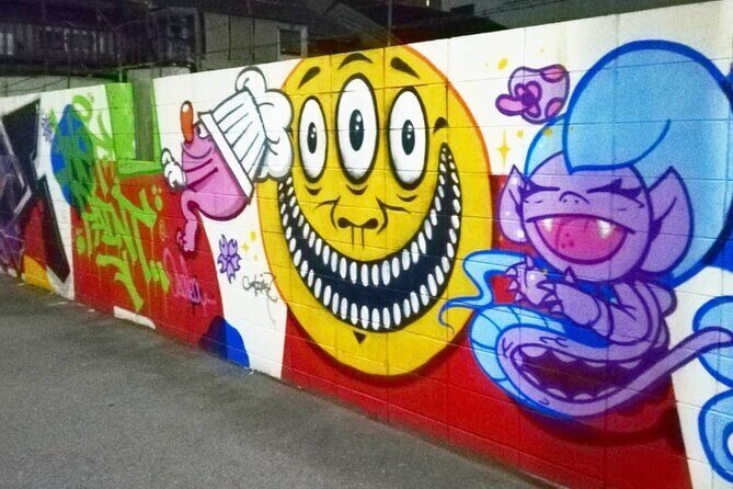 Hidden Osaka Foodie Tour: Nishinari Backstreets & Local Dining - Street art, the samurai pilgrim route, and resilience you can actually see