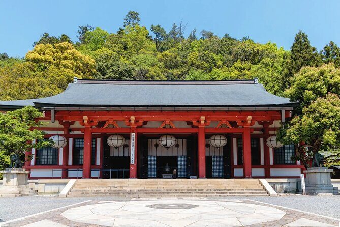 Hike and explore the Kurama and Kibune ancient Paths - Stop 1: Kurama-dera Temple, mountain views, and guardian statues