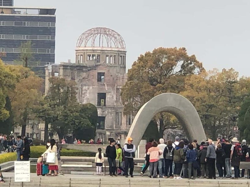 Hiroshima: A tour guide to Peace Park and Miyajia Island - Hiroshima starts at Atomic Bomb Dome, not a textbook