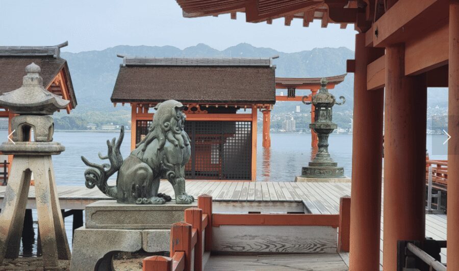 Hiroshima: City and Miyajima Bike and Boat Tour - Train to the ferry and onward to Miyajima Island
