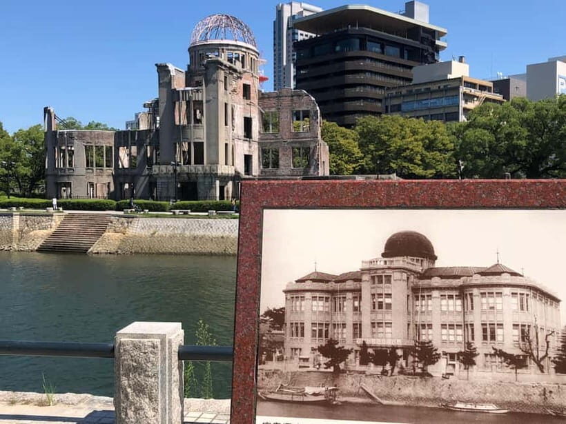 Hiroshima: City and Miyajima Bike and Boat Tour - Hiroshima Castle stop: shifting from memorial to feudal history