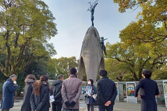 Hiroshima/Guided Virtual Tour of Peace Park/PEACE PARK TOUR VR - Stop 2: Peace Clock Tower and the Atomic Bomb Dome aftermath