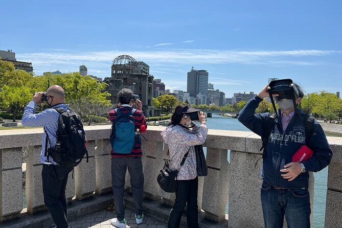 Hiroshima/Guided Virtual Tour of Peace Park/PEACE PARK TOUR VR - Meeting at the Peace Park Rest House and getting set up