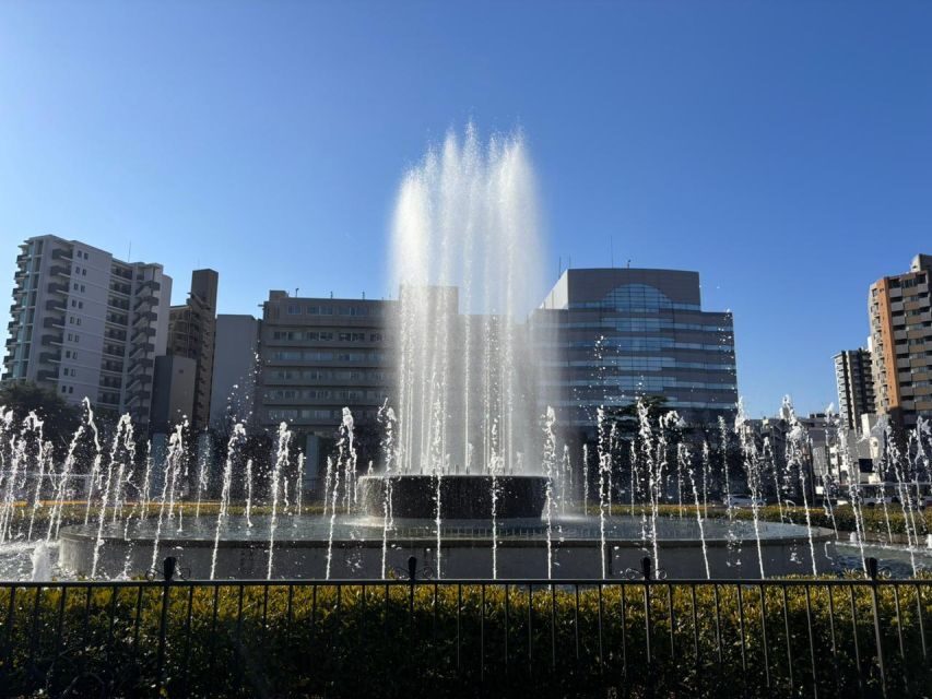 Hiroshima: History of Hiroshima Group Walking Tour - The first monuments: Mother and Baby, then the Prayer Fountain