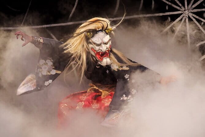 Hiroshima Kagura Performance Entry Ticket - Costumes, masks, and the craft you actually get to see