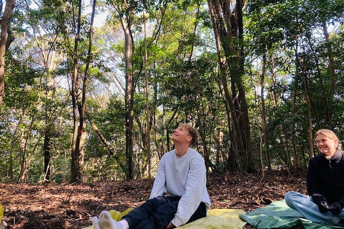 Hiroshima Local guided Hiking Tour&Open-air Tea Ceremony - Futabayama Peace Pagoda: big views, then forest bathing