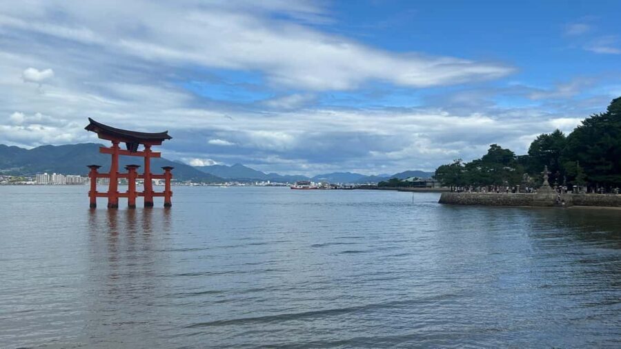 Hiroshima & Miyajima 6.5h Guided Tour – Dome, Park & Shrine - The ferry to Miyajima: a short ride with big atmosphere