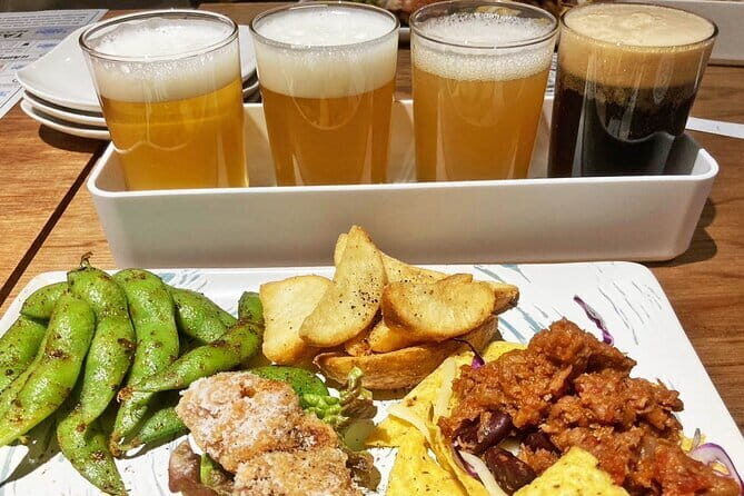 Hiroshima Night Tour: Craft Beer and Local Bites - Meeting at Hiroshima Orizuru Tower: how the night begins