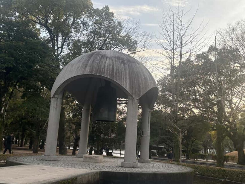 Hiroshima: Peace Memorial Park and Atomic Bomb Dome Tour - Gates of Peace and Prayer Fountain: setting the tone