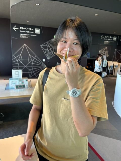 Hiroshima: Peace Walking Tour of World Heritage Sites - Orizuru Tower: make a paper crane and wish for peace