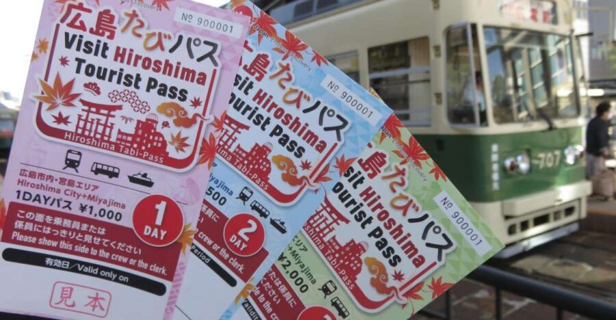 Hiroshima:Visit Tourist Pass(1, 2, 3day and 3day middlearea) - Price and Value: When $6 Becomes More Than a Ticket
