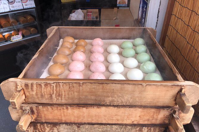 Historic Kamakura: Temples, Shrines and Street Food Private Walking Tour - Komachi-dori street food lunch: sampling without wasting time