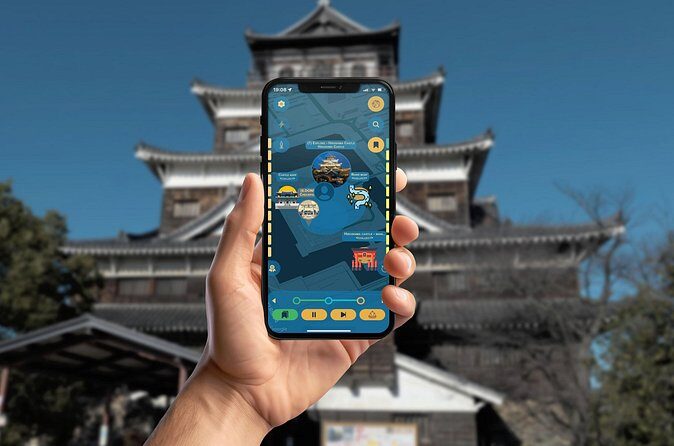 Historical Hiroshima GPS App Walking Tour Mobile Game - Where the tour’s mid-route story fits: castles, gardens, and memorials