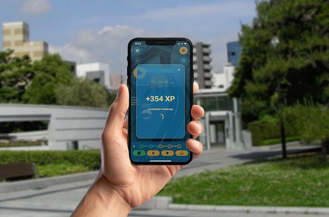 Historical Hiroshima GPS App Walking Tour Mobile Game - Finishing at Shukkeien Garden (and why the ending works)